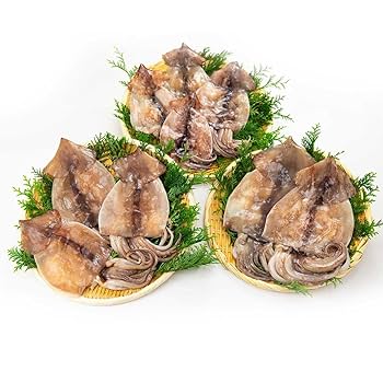 Amazon.co.jp: 函館造り イカ開き干し 合計1.5kg とれたて